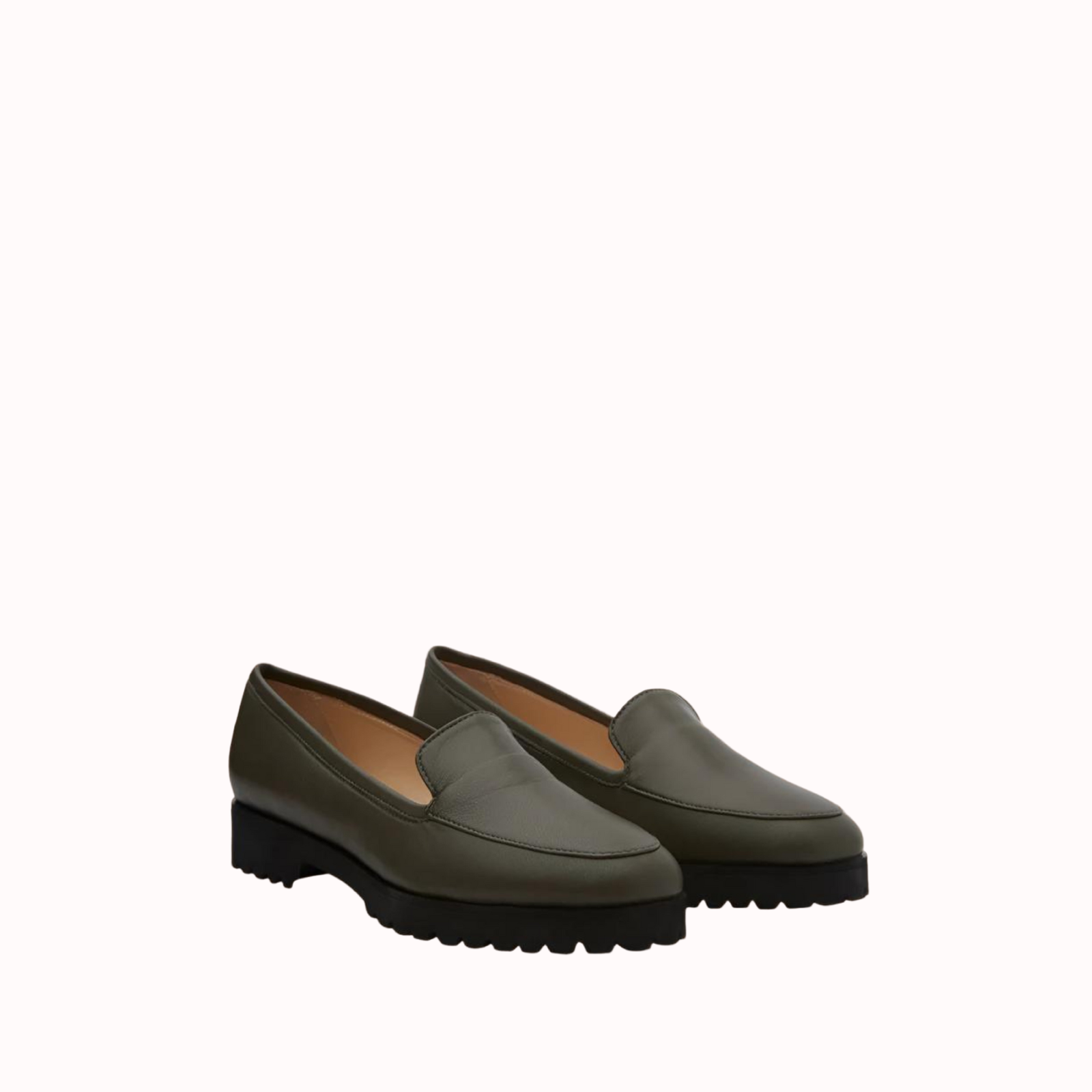 CARRO MILITARY GREEN LEATHER