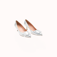 MILK SILVER LEATHER