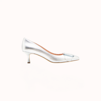 MILK SILVER LEATHER