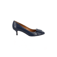 MILK NAVY LEATHER