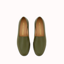 CARRO MILITARY GREEN LEATHER