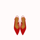 ALESSIA SLINGBACK RED
