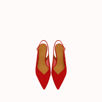 ALESSIA SLINGBACK RED