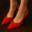 ALESSIA SLINGBACK RED