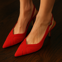 ALESSIA SLINGBACK RED
