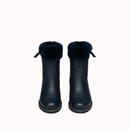 ANFIBIO BLUE LEATHER WITH FUR