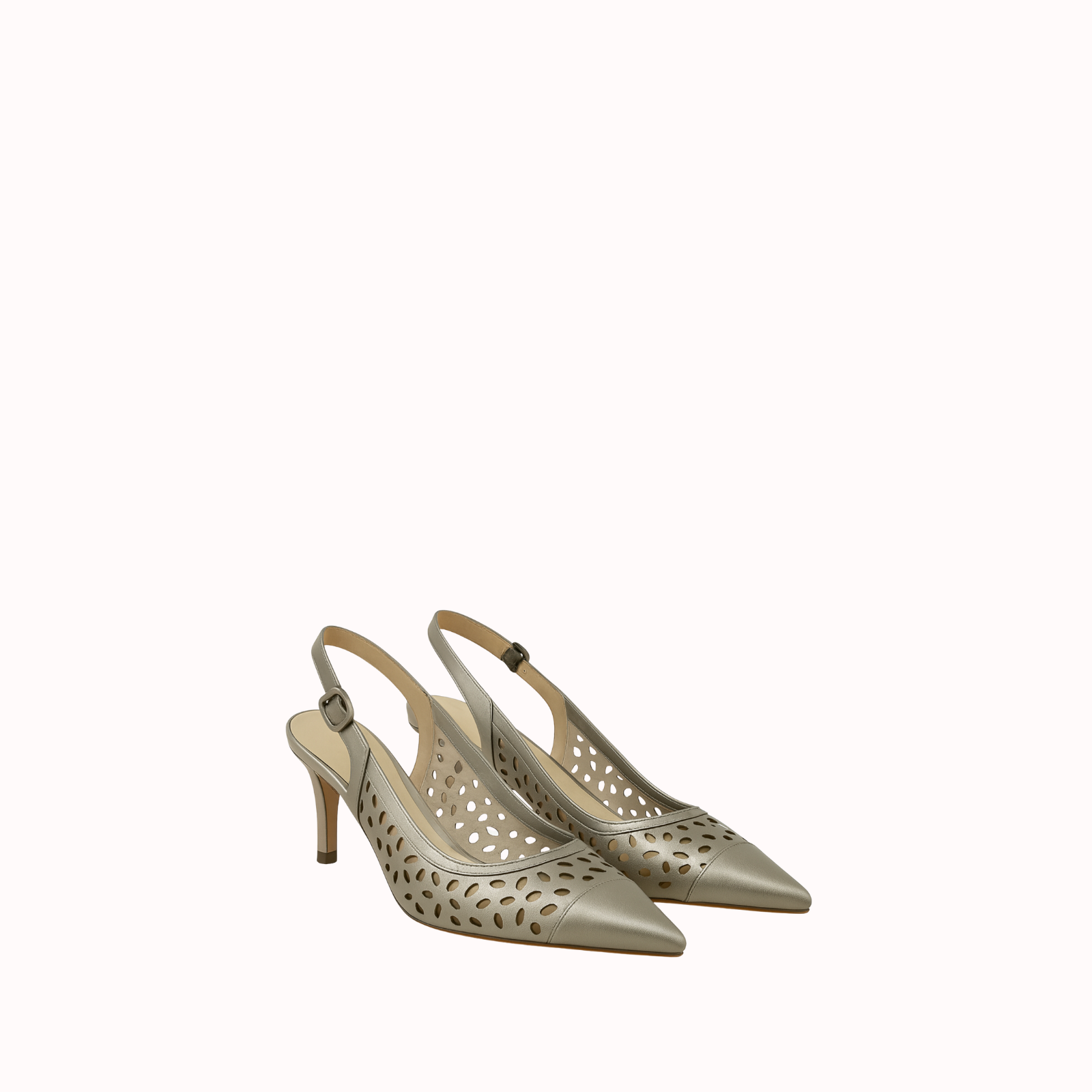 CAMELIA GUNMETAL LEATHER