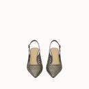 CAMELIA GUNMETAL LEATHER