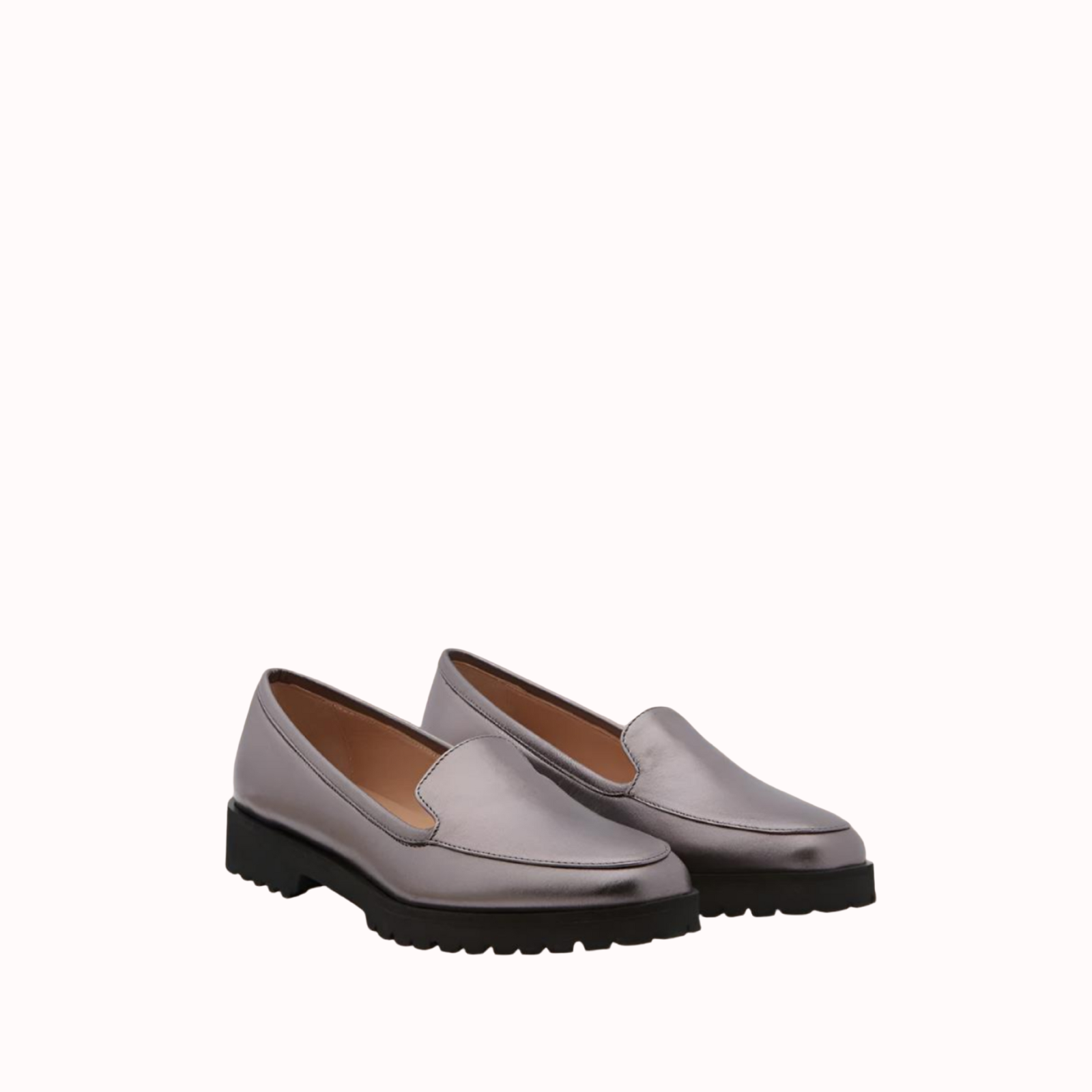 CARRO GUNMETAL LEATHER