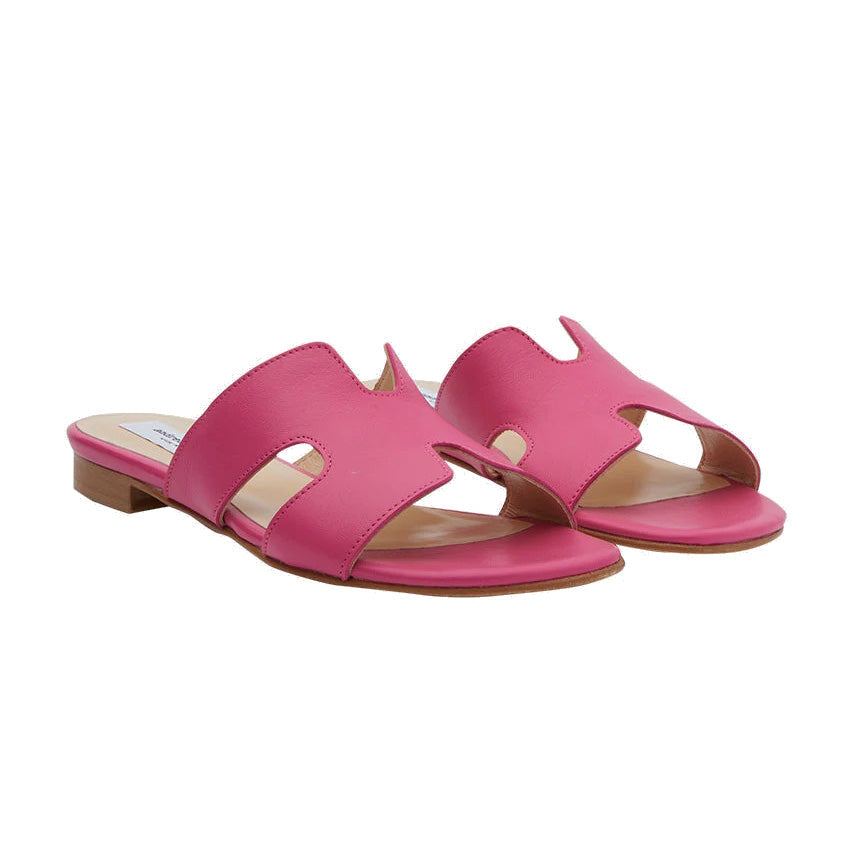 H-SANDAL HOT PINK LEATHER