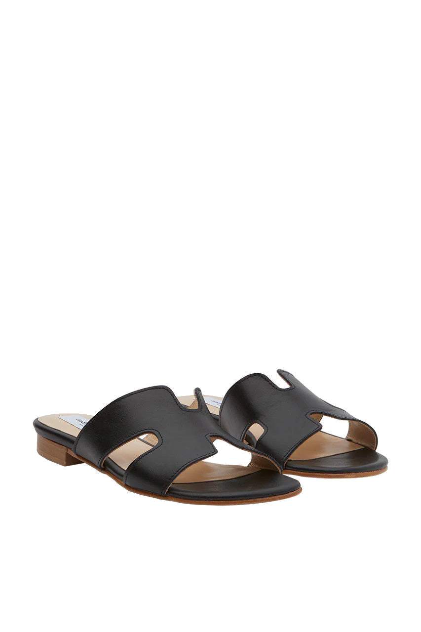 H-SANDAL BLACK NAPPA