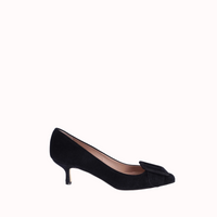 MILK BLACK SUEDE