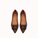 MILK CHOCOLATE BROWN LEATHER