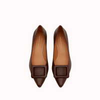 MILK CHOCOLATE BROWN LEATHER