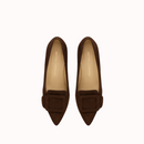 MILK CHOCOLATE BROWN SUEDE