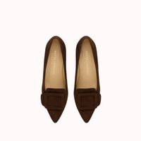 MILK CHOCOLATE BROWN SUEDE