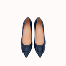 MILK NAVY BLUE LEATHER