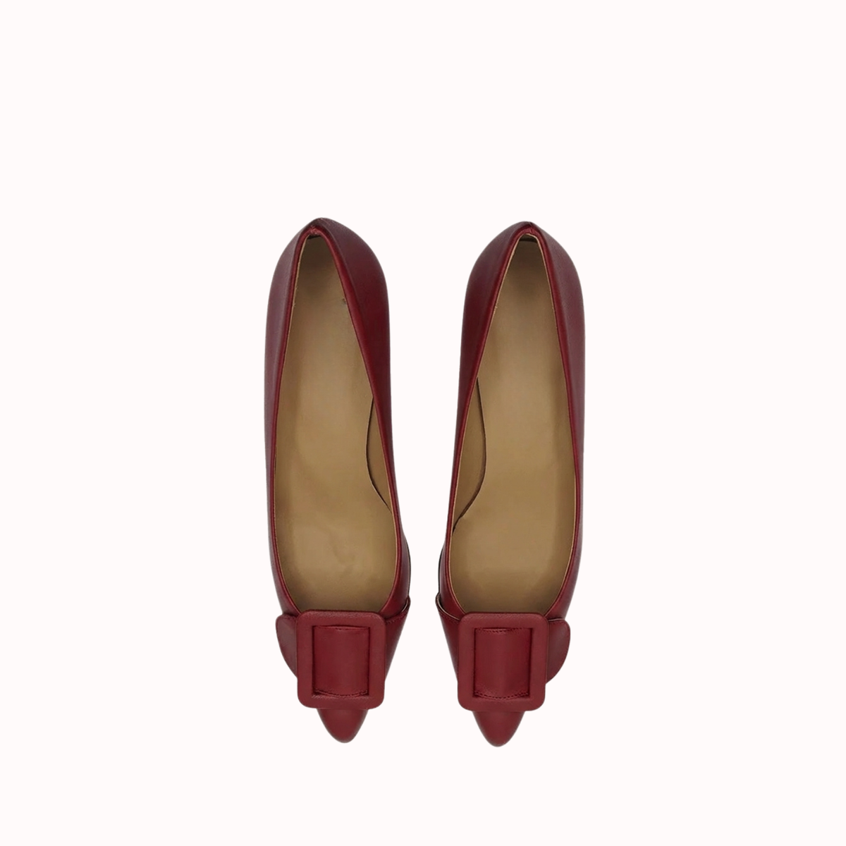 MILK RED LEATHER