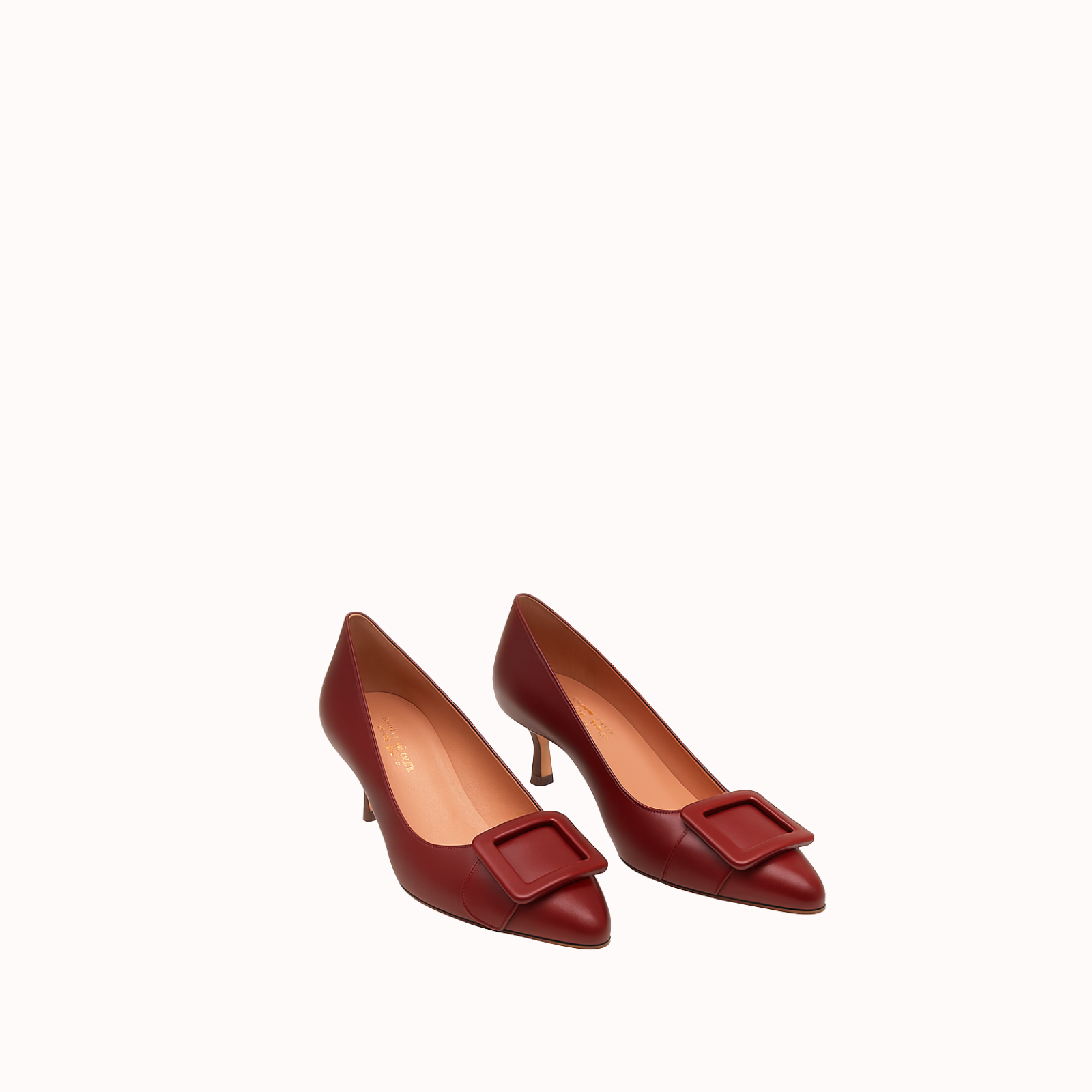 MILK RED LEATHER