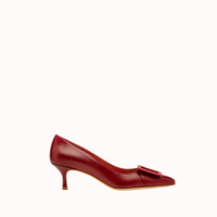 MILK RED LEATHER