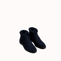 PELLICCIA NAVY SUEDE