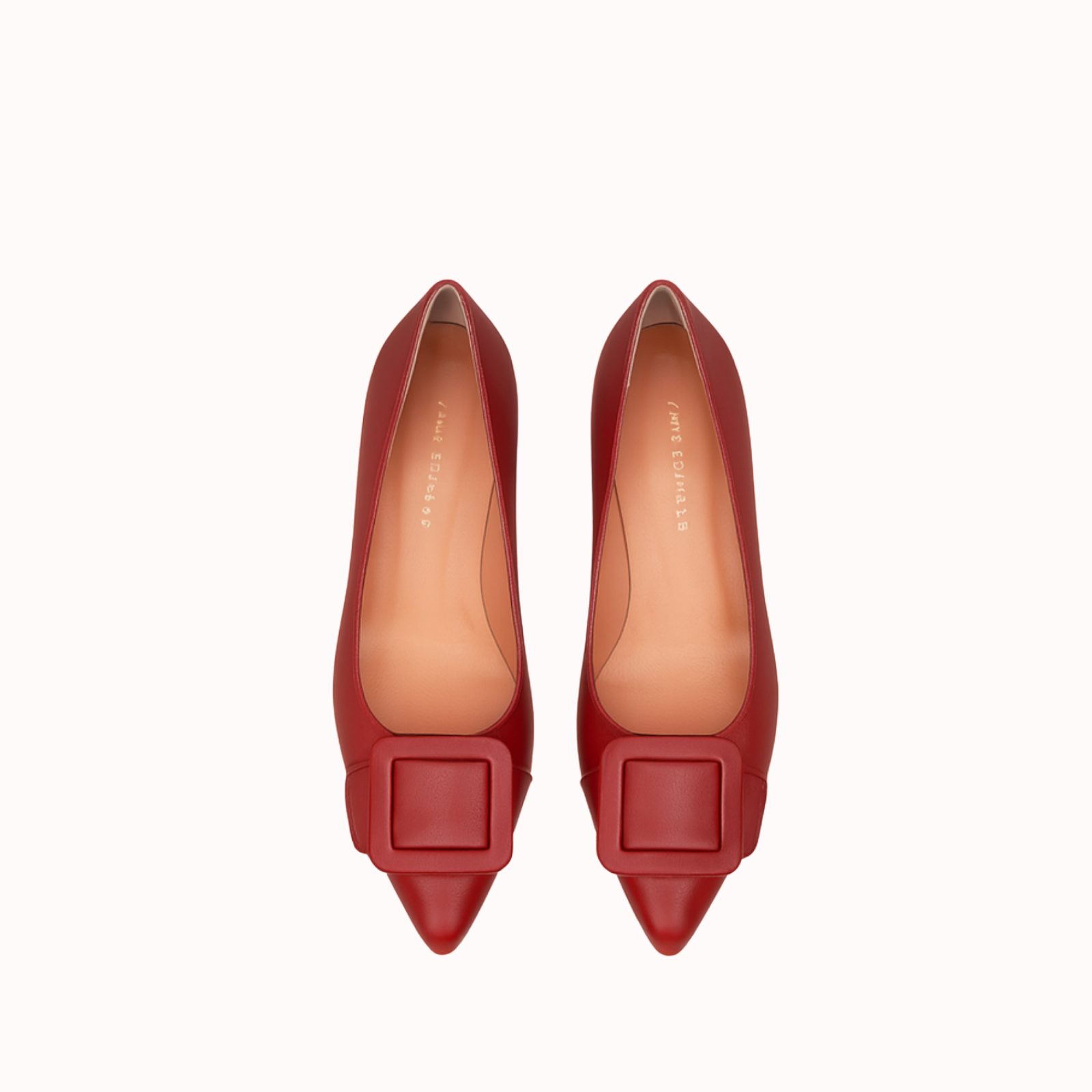 MILK RED LEATHER