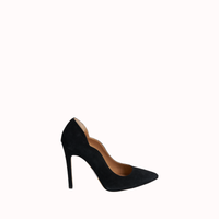 VALERIA BLACK SUEDE